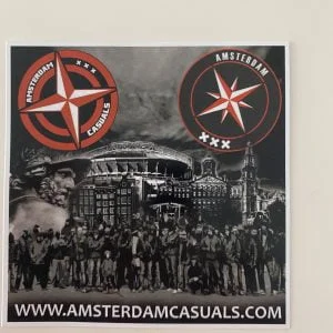 Sticker Casuals vierkant