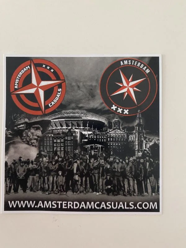 Sticker Casuals vierkant