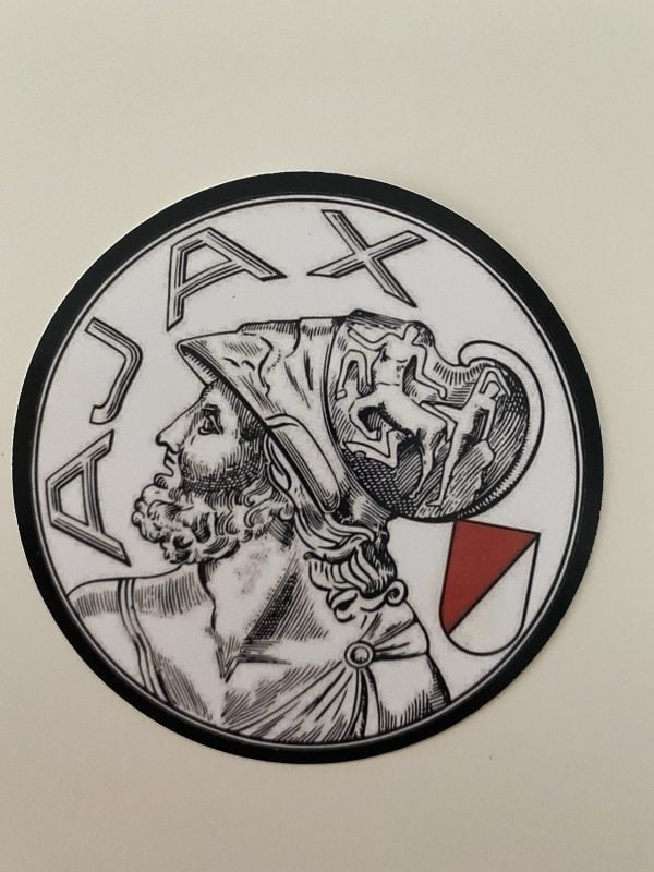 Stickers casuals rond AJAX logo