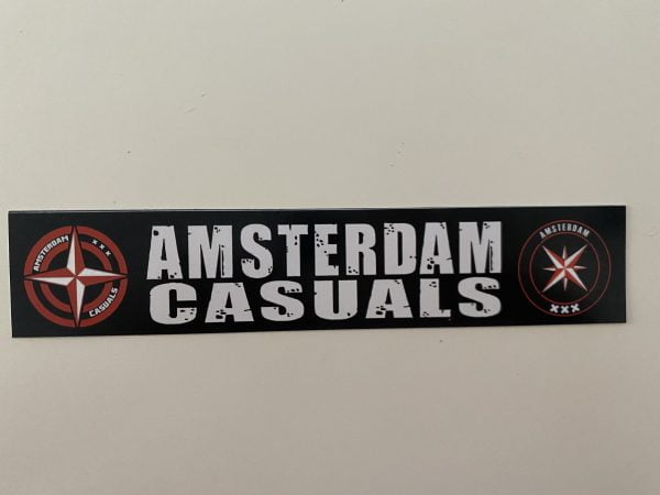 Sticker Amsterdam Casuals Banner