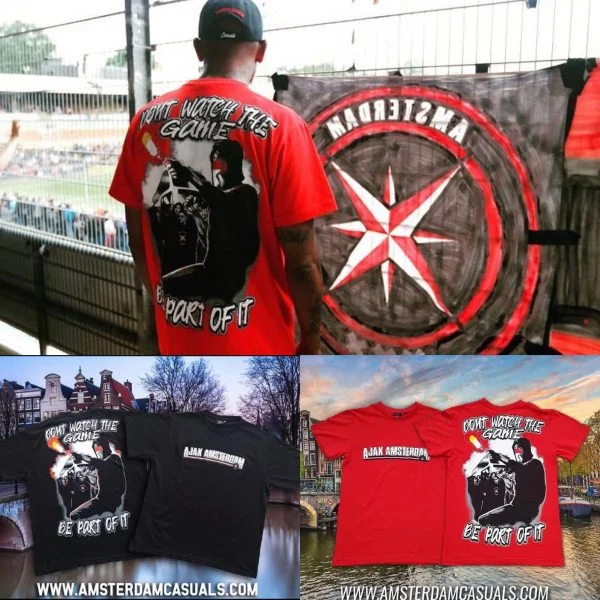 Amsterdam Part of It Shirt Rood