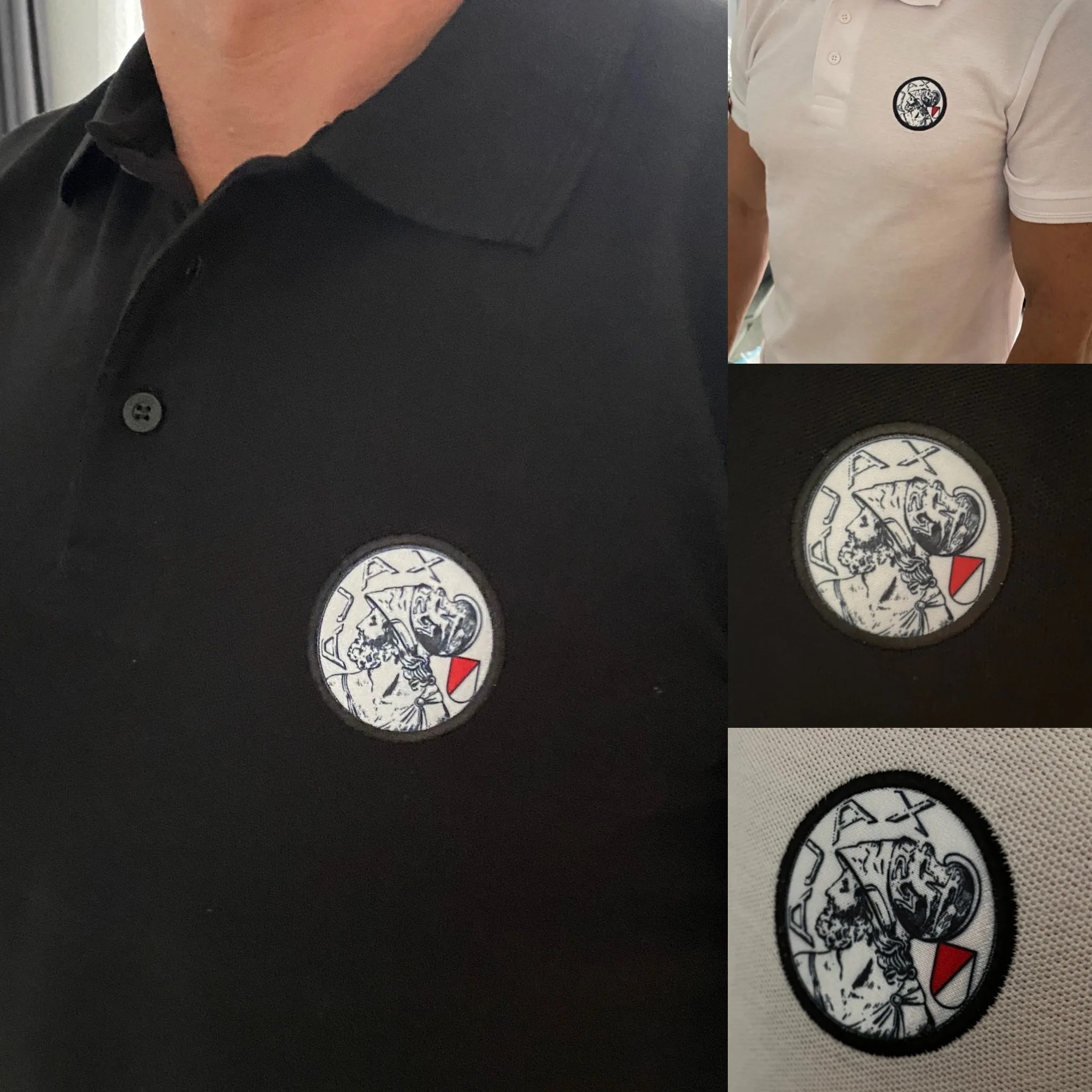 Polo oude logo zwart