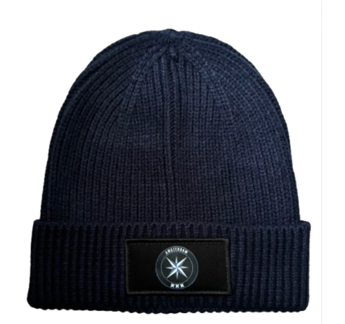 Casuals muts blauw