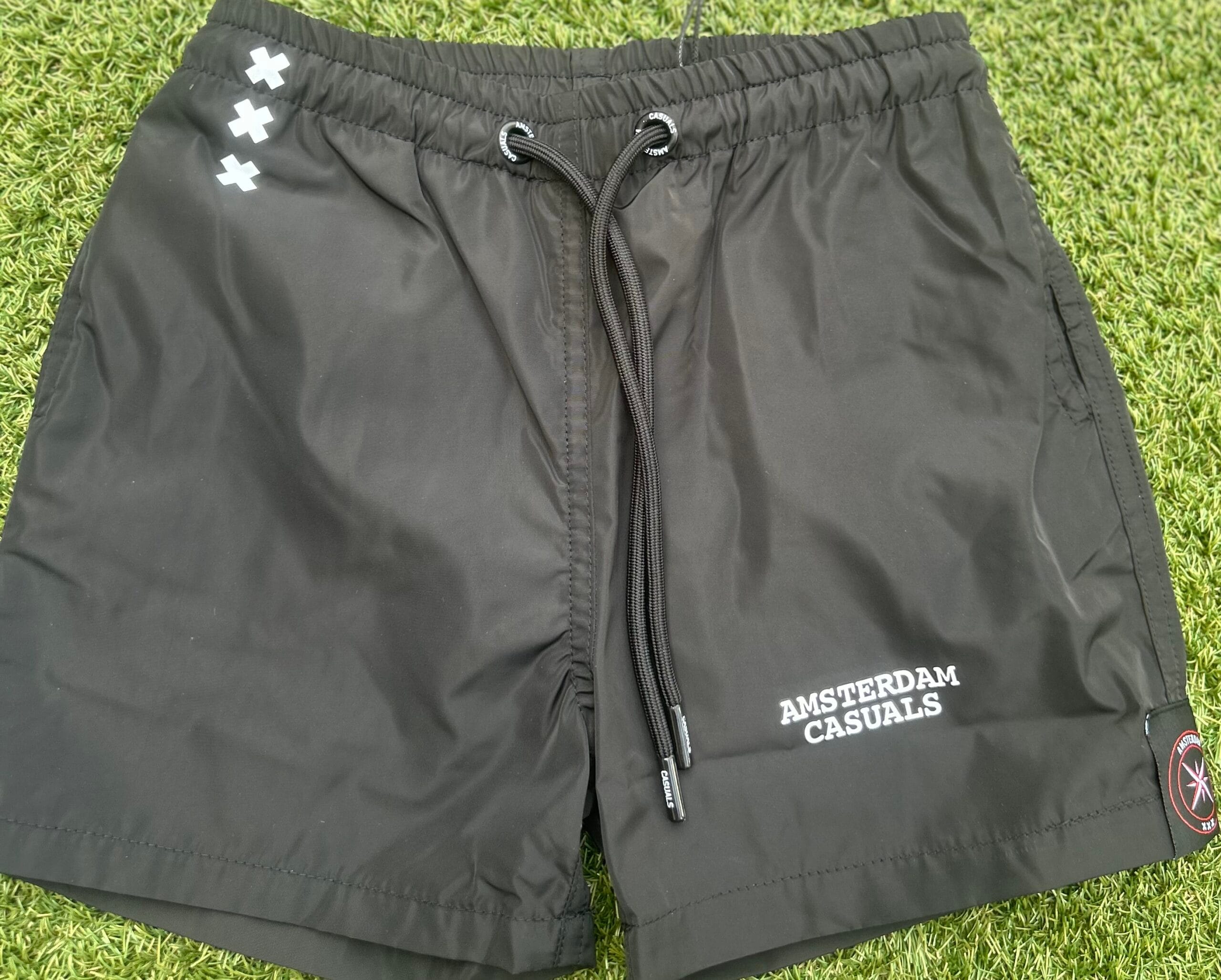 AMCA Swimshort zwart kids