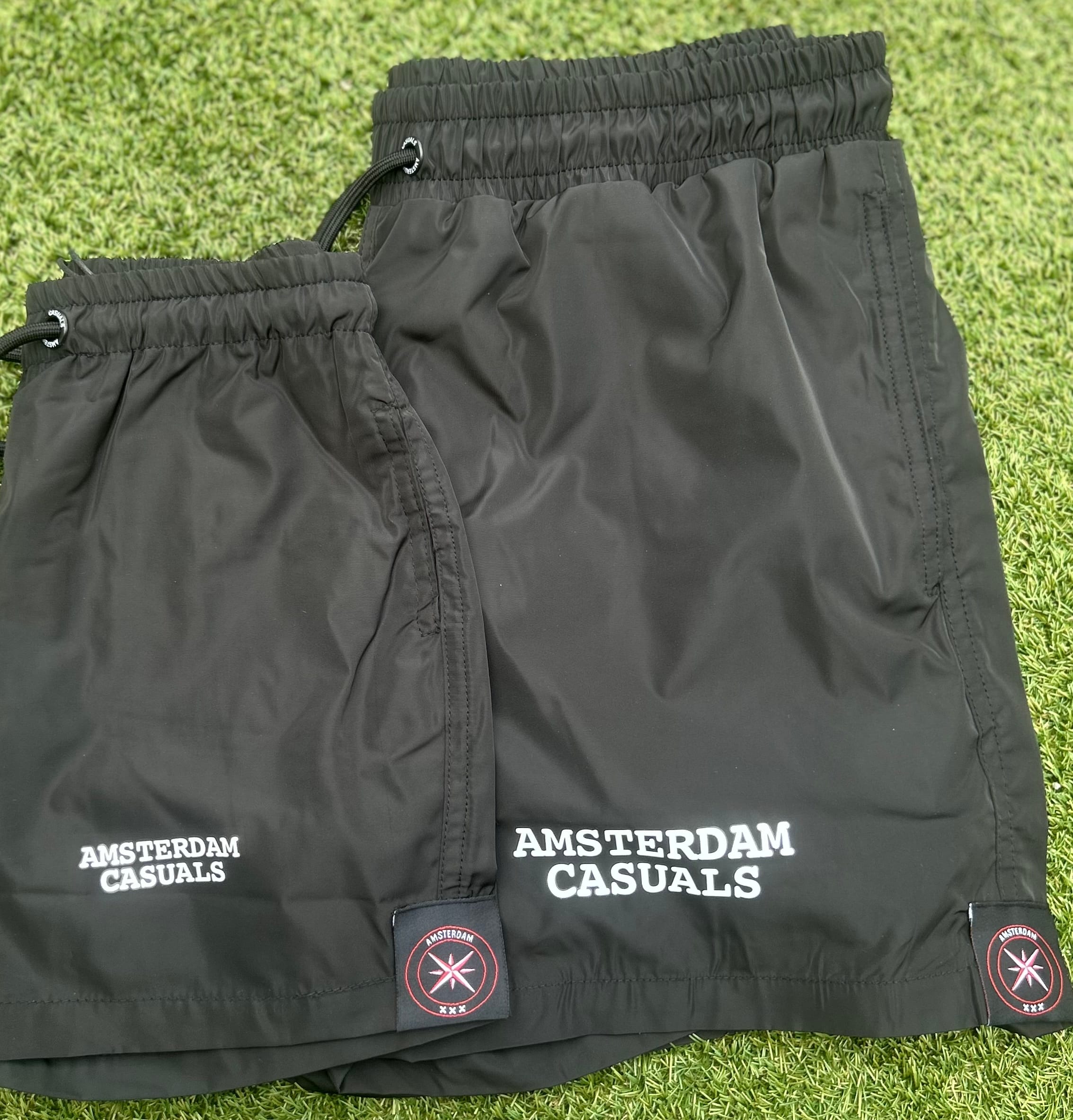 AMCA Swimshort zwart kids