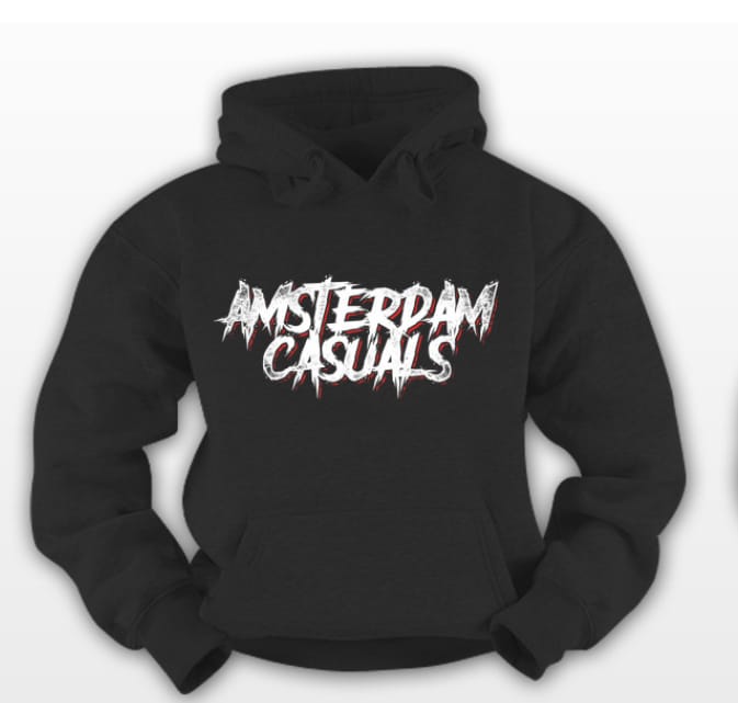 No face Hoodie zwart