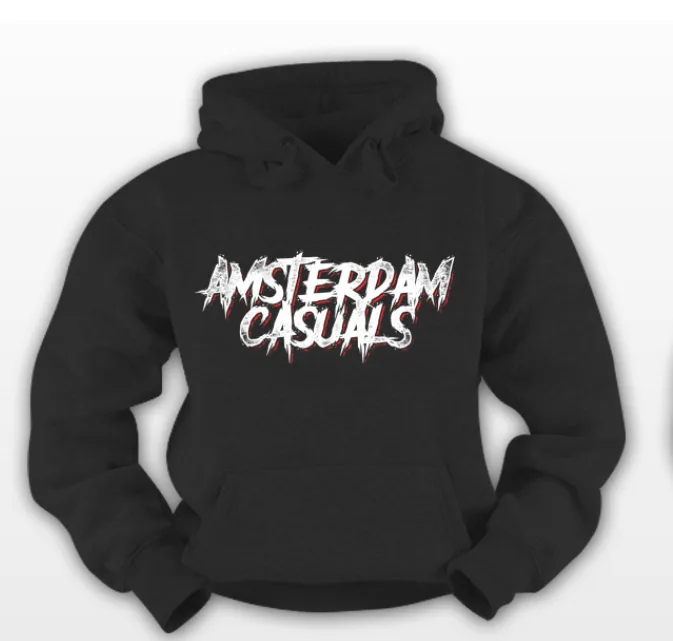No face Hoodie zwart