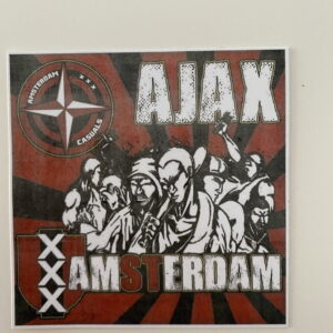 Sticker vierkant Ajax Casuals