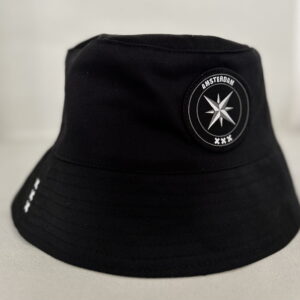 Amca fisherman's hat patch (black/white)