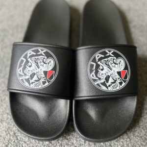 Old logo slippers Black