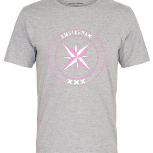 AMCA Star Shirt Grey/Pink
