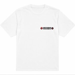 Banner shirt small logo white
